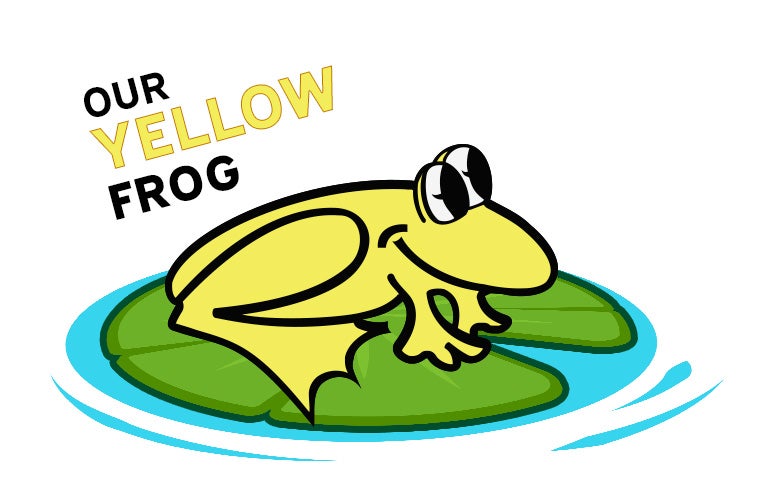 Yellow Preston Frog